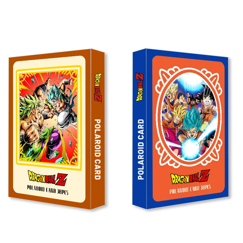 DRAGON BALL Shenron Goku Lomo carte 1 paquet/30pc jeux de cartes carte postale Message Photo cadeau japonais Anime Fans Collection jouets cadeaux