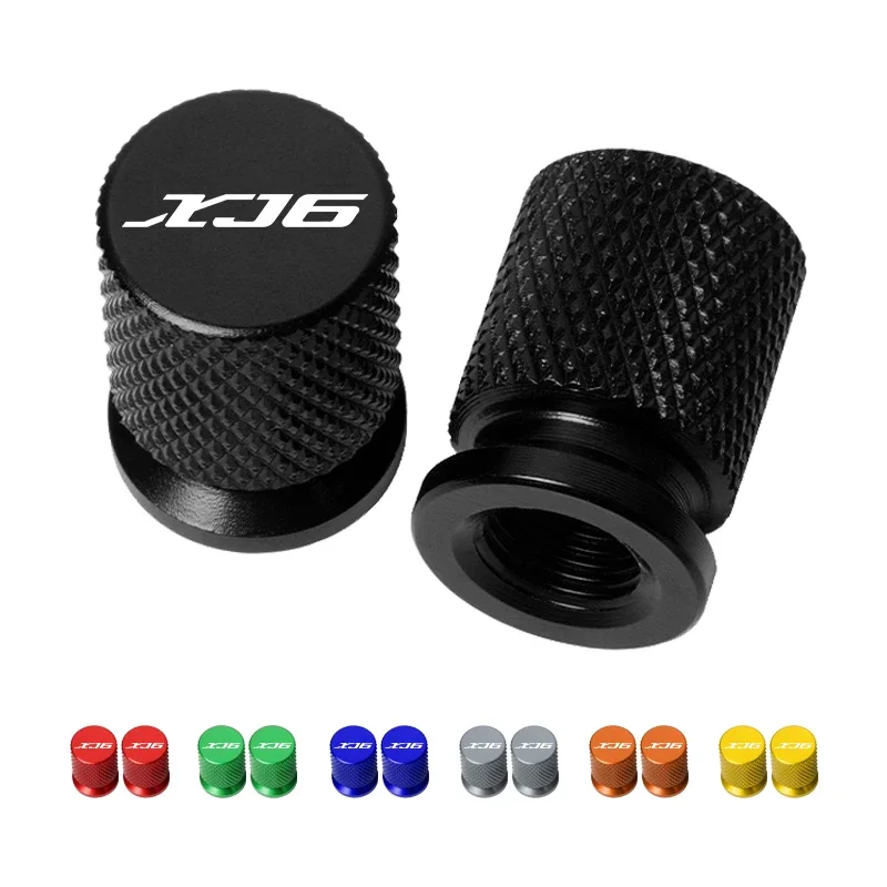 

For Yamaha XJ6 N DIVERSION 2009 - 2015 2014 2013 2012 Motorcycle Accessories Wheel Tire Valve Caps Aluminum Airtight Cover