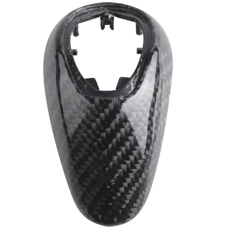 Real Carbon Fiber Gear Shift Knob Cover Replacement For BMW M2 M3 M4 M5 M6 F87 F80 F82 F83 F10 F12 F13 F06