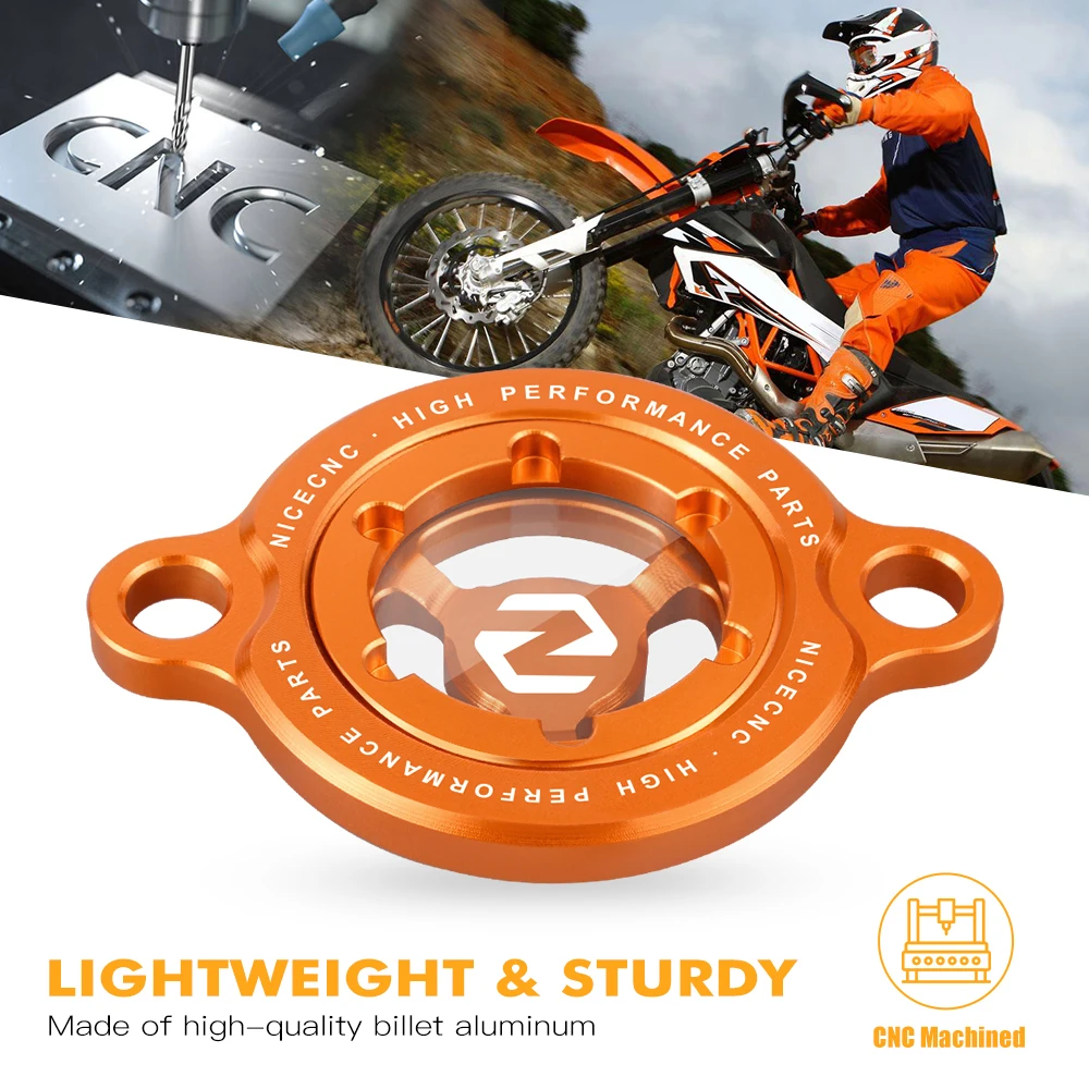 Für KTM EXC 250F EXCF 350 SXF 250 SXF 450 2014-2025 EXC450 2009-2011 Motoröl Filter Kappe Für Husqvarna FE 250 FE 350 FE450