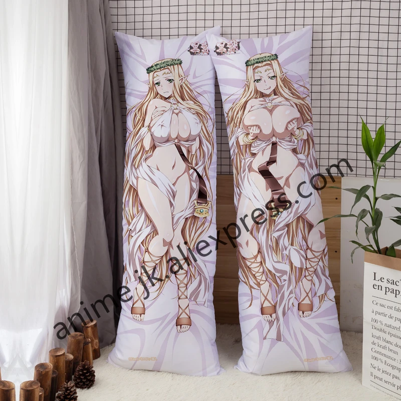 Anime Dakimakura Kuroinu ~ Kedakaki Seijo wa Hakudaku ni Somaru~ Body Pillow Cover Case Cosplay Double-Sided Hugging Pillowcase