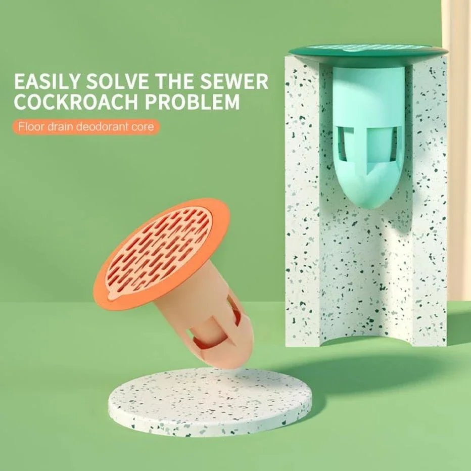 Silicone Floor Drain Trap for Household Toilet and Bathroom, Effectively Blocks Bad Smell, Prevents Bugs Crawling Up and Sewage