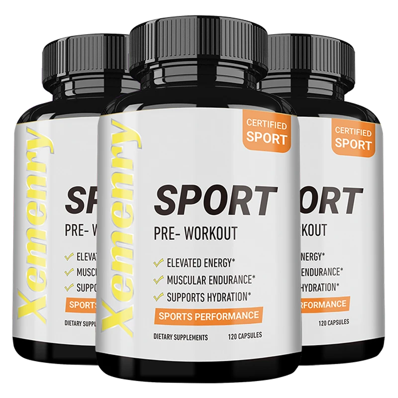 

Sport Pre Workout Supplement - Muscle Building and Growth, Supporting Athletic Energy and Strength