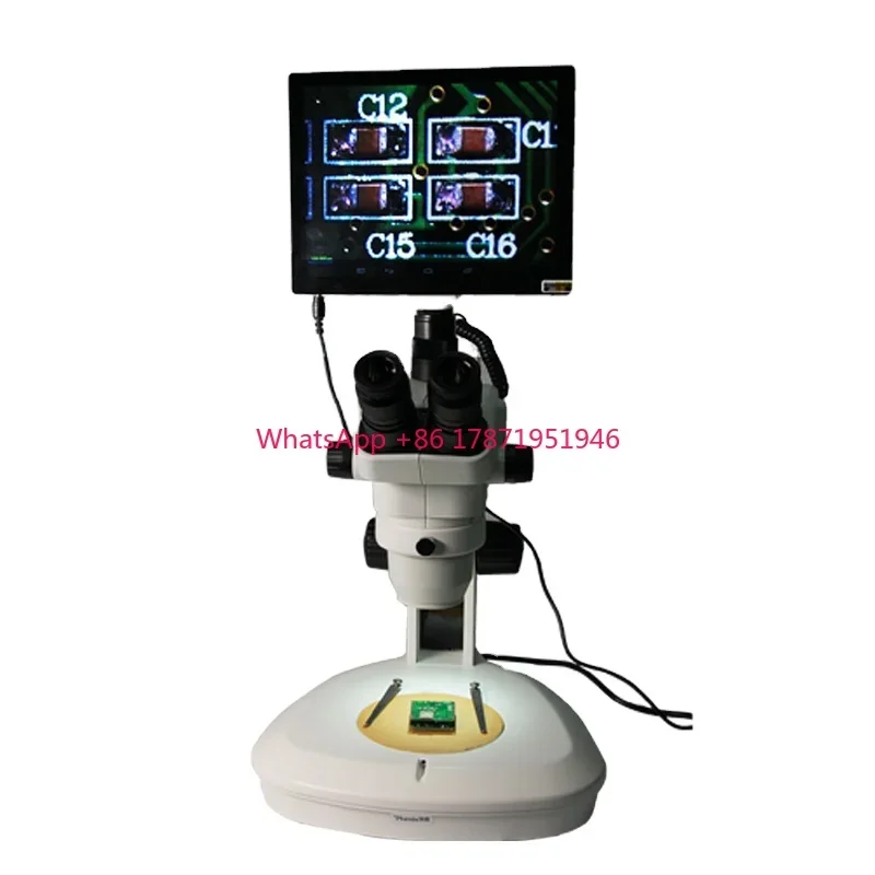 SMZ180-LT 0.62x-5x jewellery microscopes zoom trinocular stereo microscope for mobile phone repair