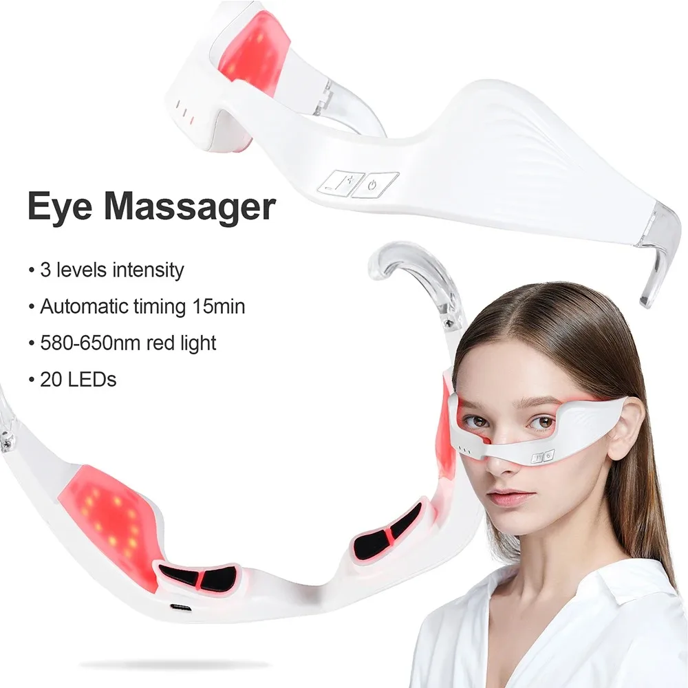 Electric Eye Massager Eye Glasses Massager Eye Fatigue Dark Circles Relaxation Beauty Tool