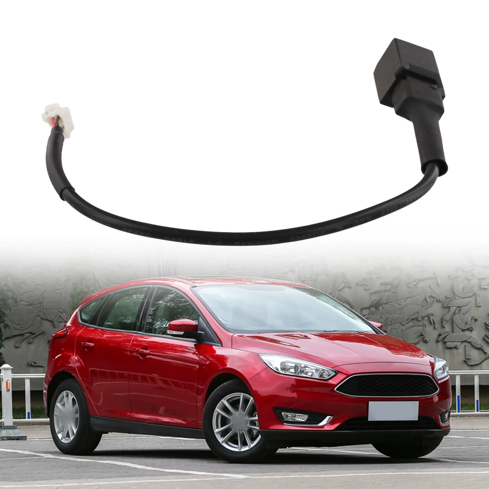 4 Pin to USB USB Adapter Cable for Car Radio Compatible with For Ford For Nissan For JAC Quick and Reliable Use