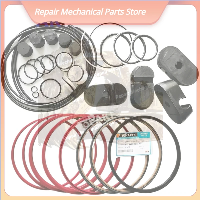 

For Komatsu Jthb450 Hydraulic Breaker Seal Kit Komatsu Hydraulic Hammer Repair Seal Kits