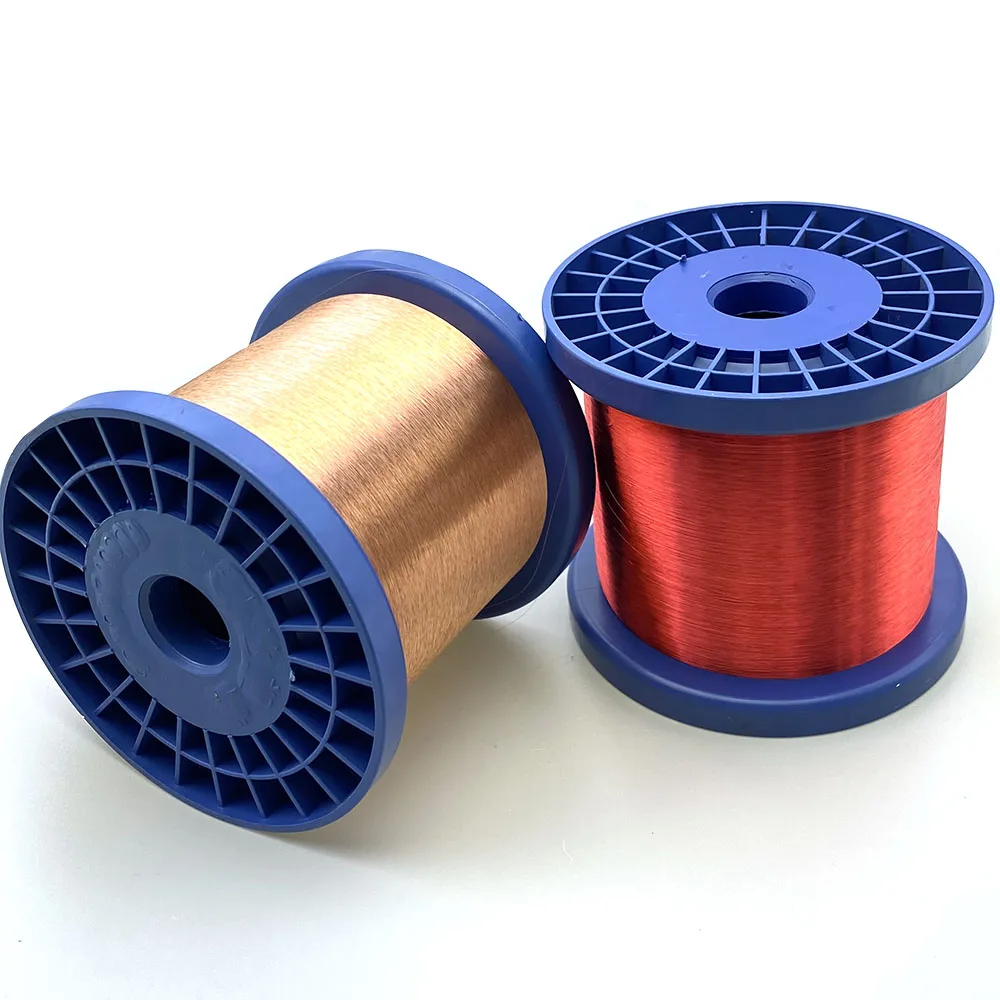 1 كجم/لفة أسلاك نحاسية مطلية بالمينا 0.04 مللي متر 0.2 مللي متر 0.31 مللي متر 1.5 مللي متر سلك مغناطيسي لفائف مغناطيسية لتحريض المحرك الكهربائي DIY