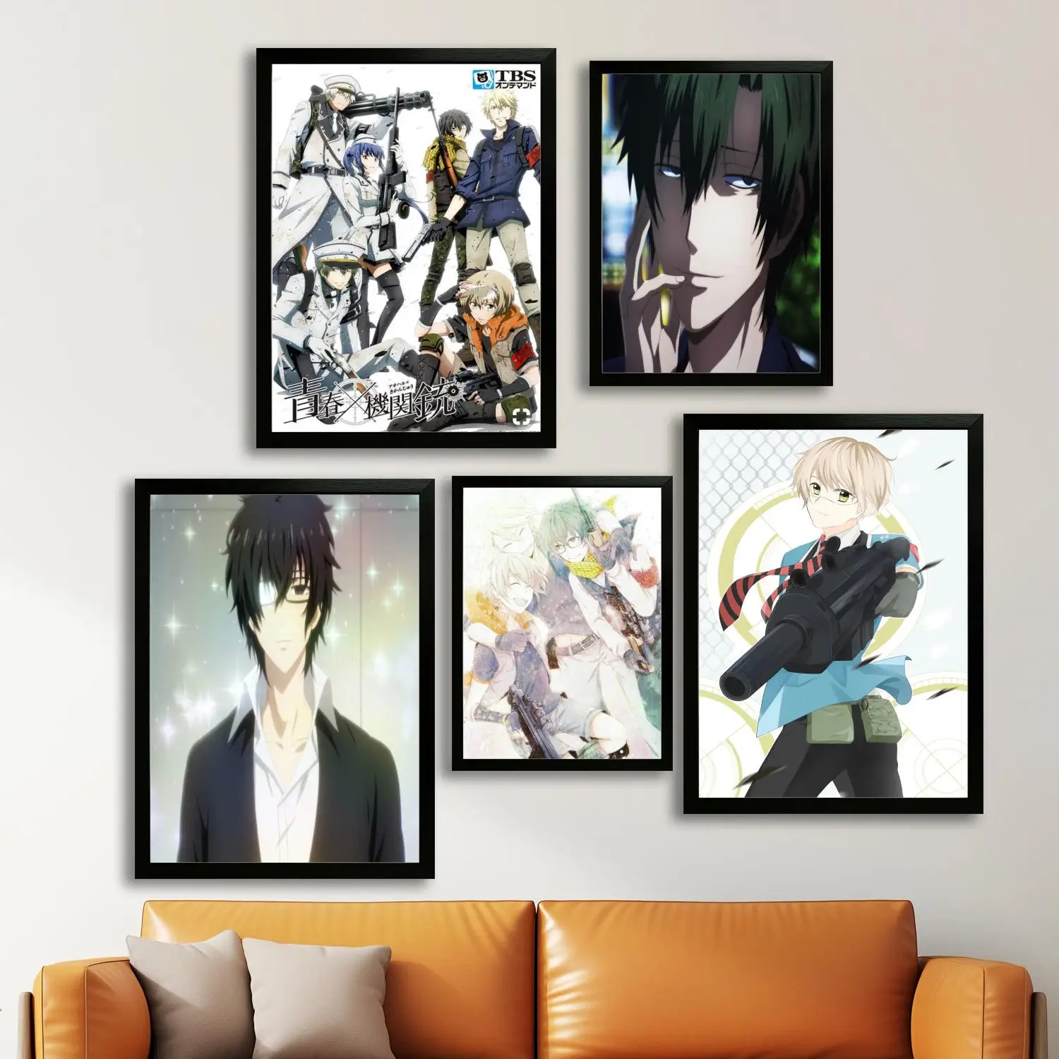 aoharu x kikanjuu холст художественный постер и настенная картина с принтом, современные семейные постеры для декора спальни, декоративная живопись aoharu x kikanjuu холст художественный постер и настенная картина с принтом, современные семейные постеры для декора спальни, декоративная живопись