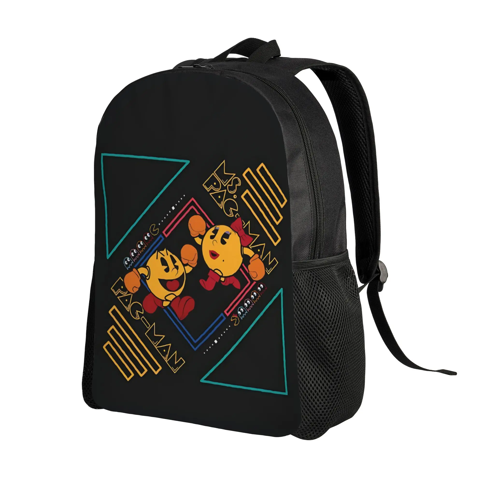 1Piece Art New School Year Rucksack PAC-MAN For Men Women  Backpack