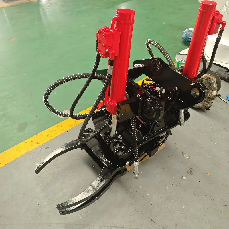 Construction and Building Materials Excavator Tilt Rotator with Handle Control Quick Connect Hydraulic Wrist Device