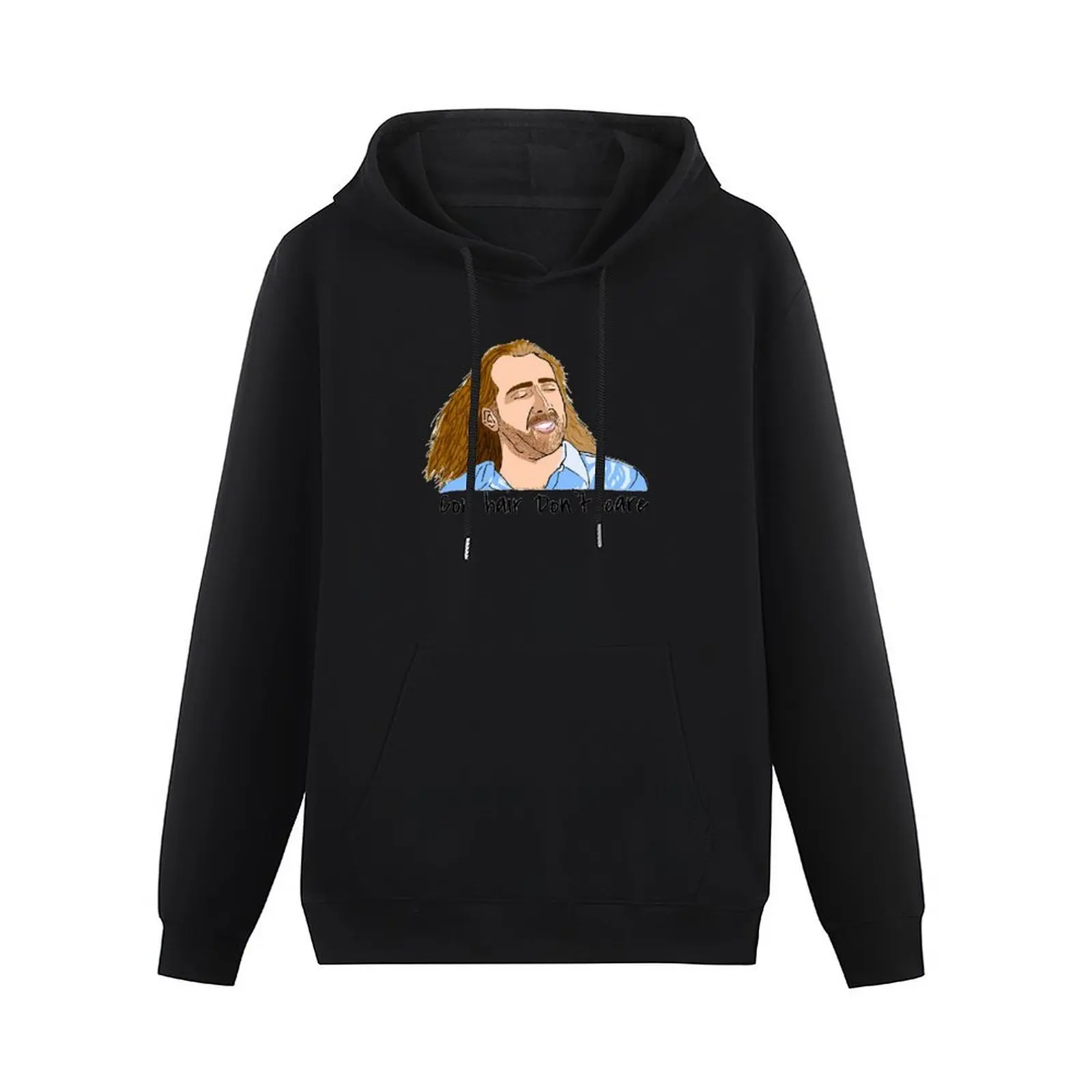 Nic cage con air hair Pullover Hoodie men's sweat-shirt set streetwear men big size hoodie