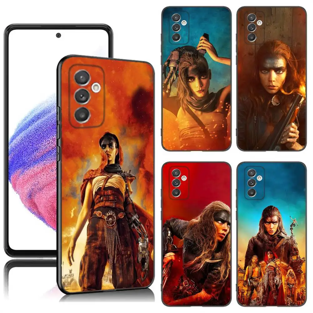 Funda de teléfono F-Furiosa A m-mad Max Saga para Samsung S24,23,22,30,21,10,9,Ultra,Plus,Lite,FE,5G, funda blanda negra