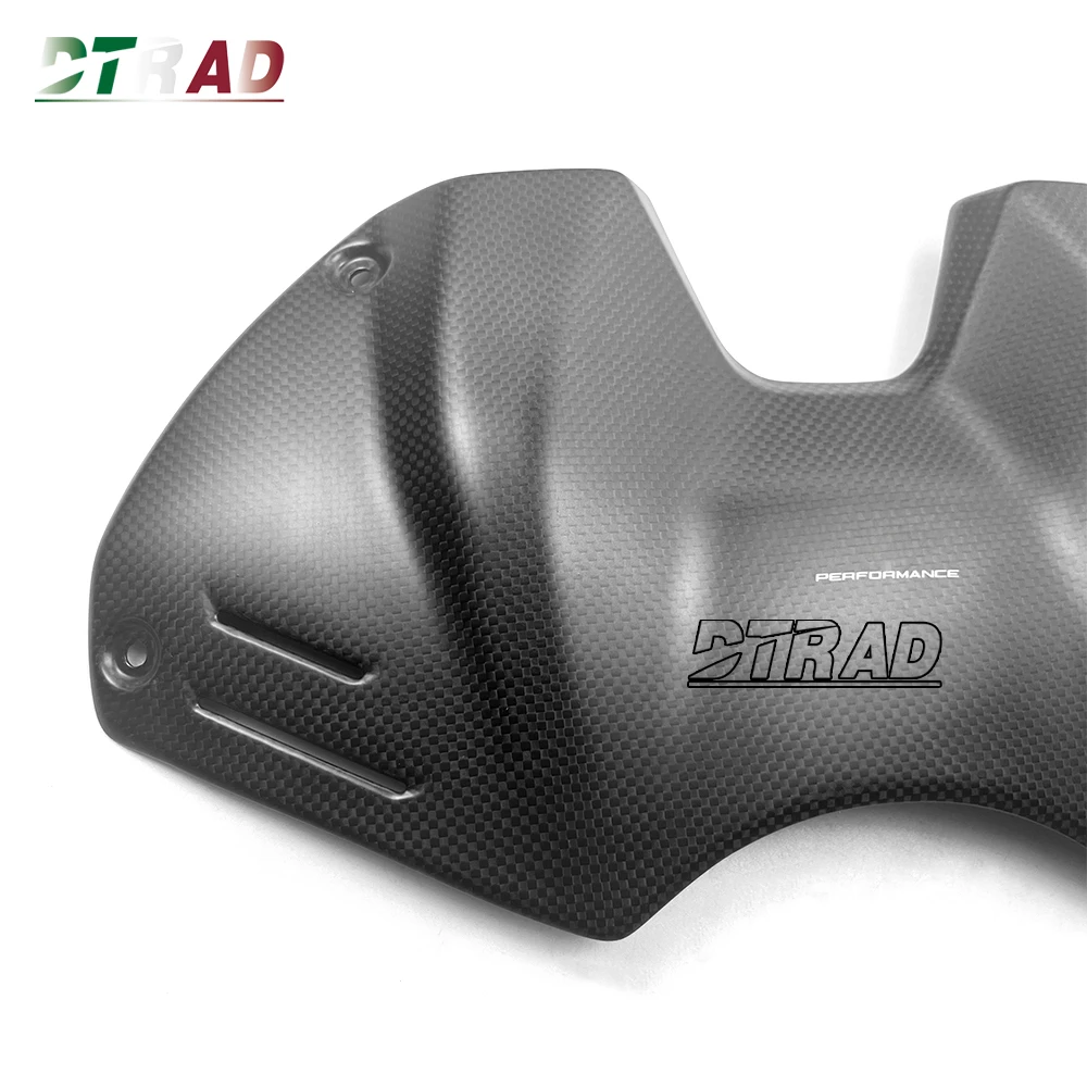 For DUCATI PANIGALE V4 S R 2022 2023 Carbon Fiber Accessories Motorcycle Front Tank Battery Cover Tank Cap Protector Fairing Kit