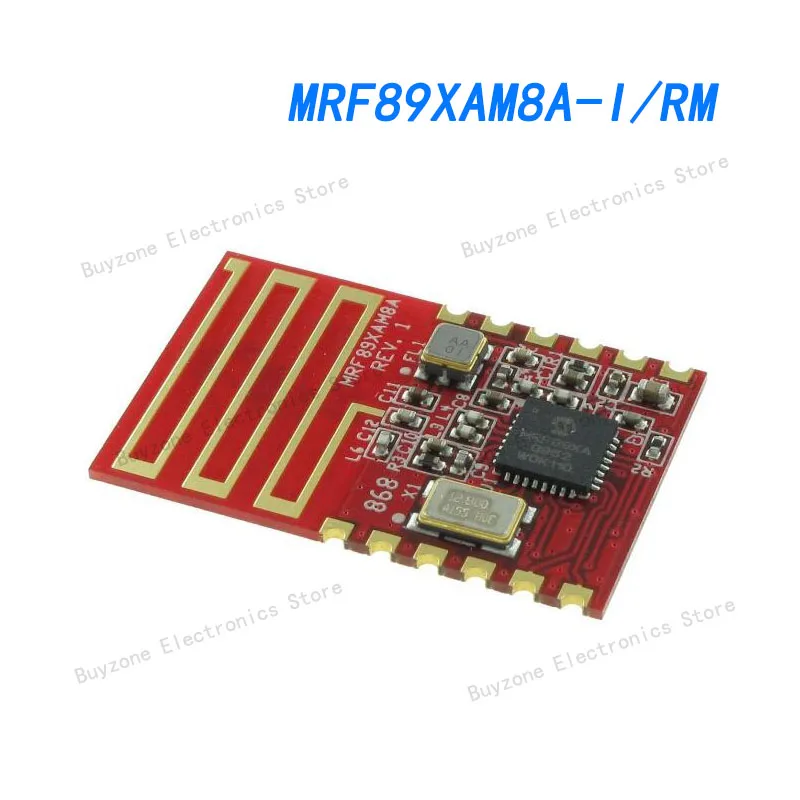 

MRF89XAM8A-I/RM General ISM 1GHz Transceiver Module 868MHz Integrated, Trace Surface Mount