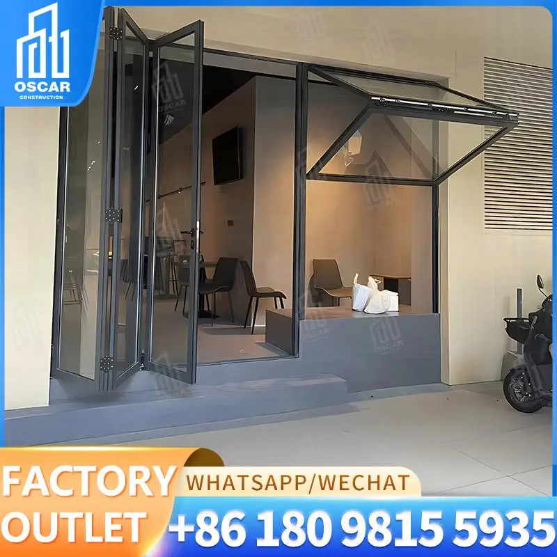 

Customizable BifoldStyle Doors Ideal for European Commercial Spaces Innovative FactoryMade Bifold Door