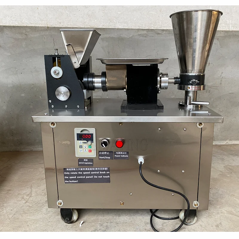 Dumpling Machine Automatic Dumpling Maker Stainless Steel Dumple Machine Make Fried Dumpling Samosa Spring Roll 4800pcs/H