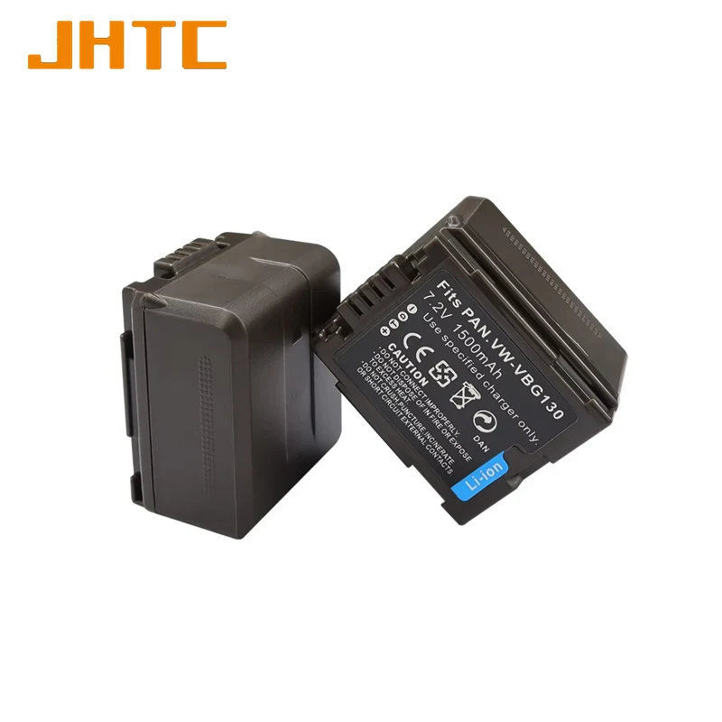 แบตเตอรี่ VW-VBG130สำหรับ VW-VBG070พานาโซนิค VW-VBG260 SDR-H28 SDR-H258 HDC-SD1 HDC-SX5 W28ที่ชาร์จแบตเตอรี่1500mAh