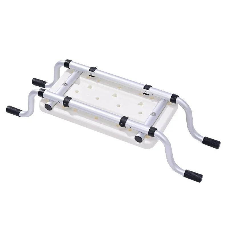 Противоскользящий стул для ванны с регулируемой шириной в сочетании с многофункциональной полкой, поддержка стула для ванны для комфортного купания