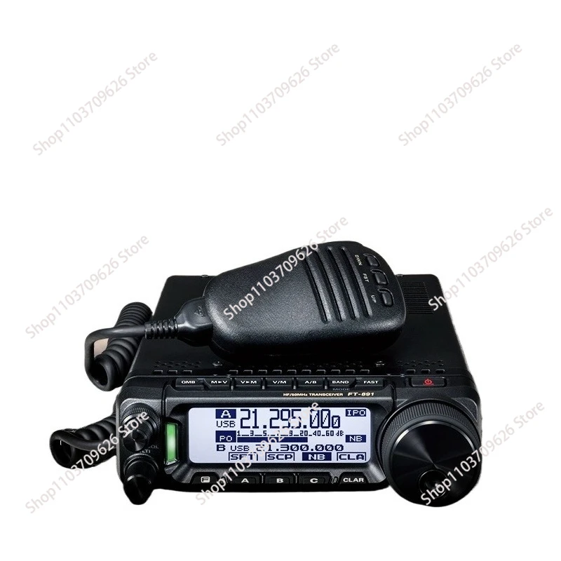 

FT-891 100W High Power Full Mode Portable Transceiver Short Wave Radio Amateur Base Vehicle Car Radio 50km