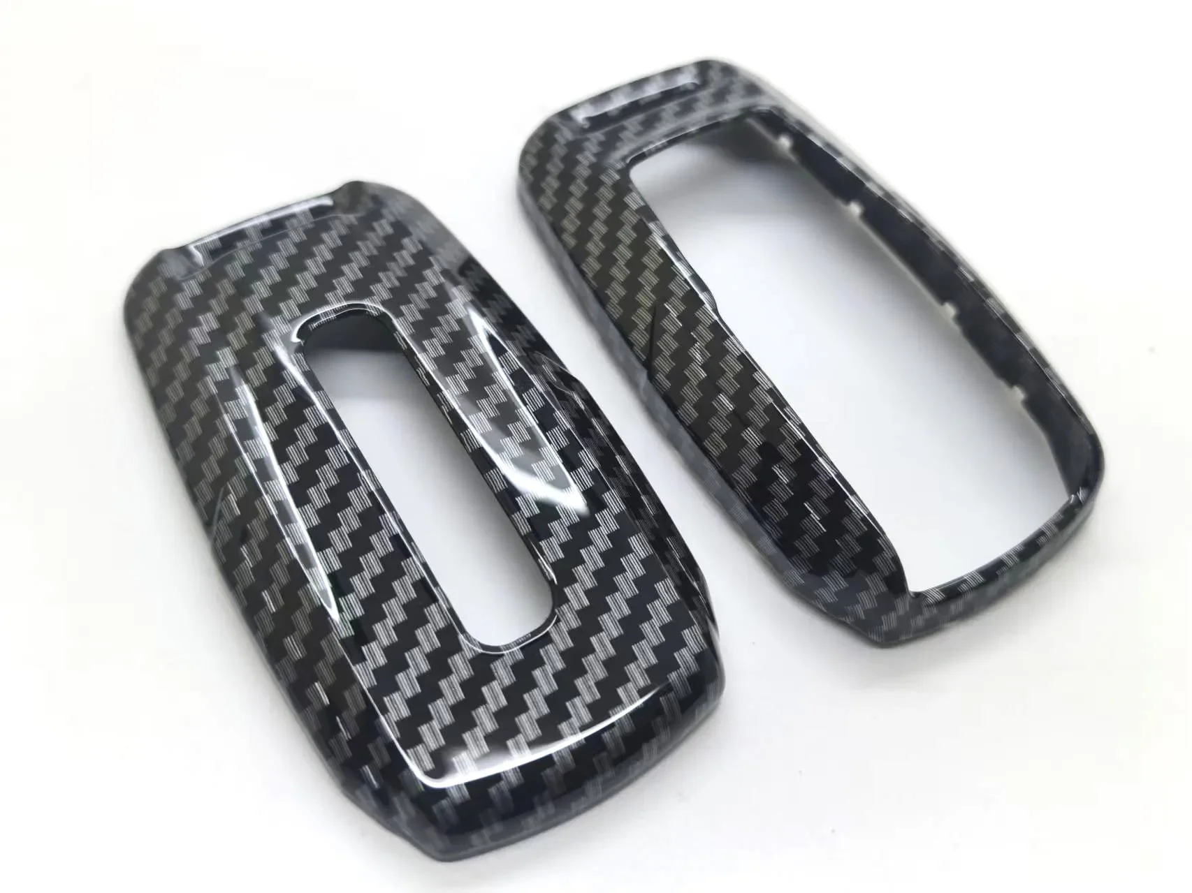 Premium Car Key Fob Cover Case For Dodge 2019-2024 RAM 1500 2500 3500 RAM1500 RAM2500 RAM3500 black/white/carbon fiber
