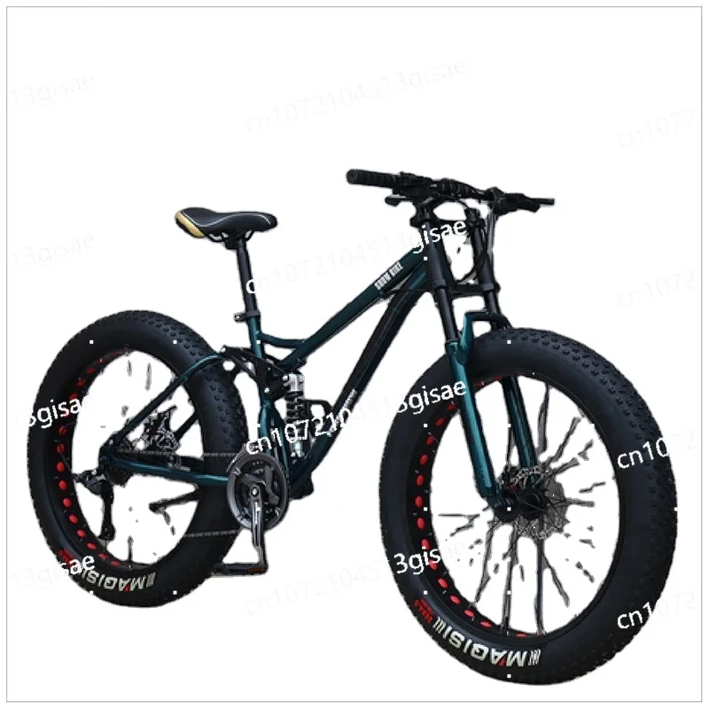 Adult Mountain Bike, Coarse Wheels, Variable Speed