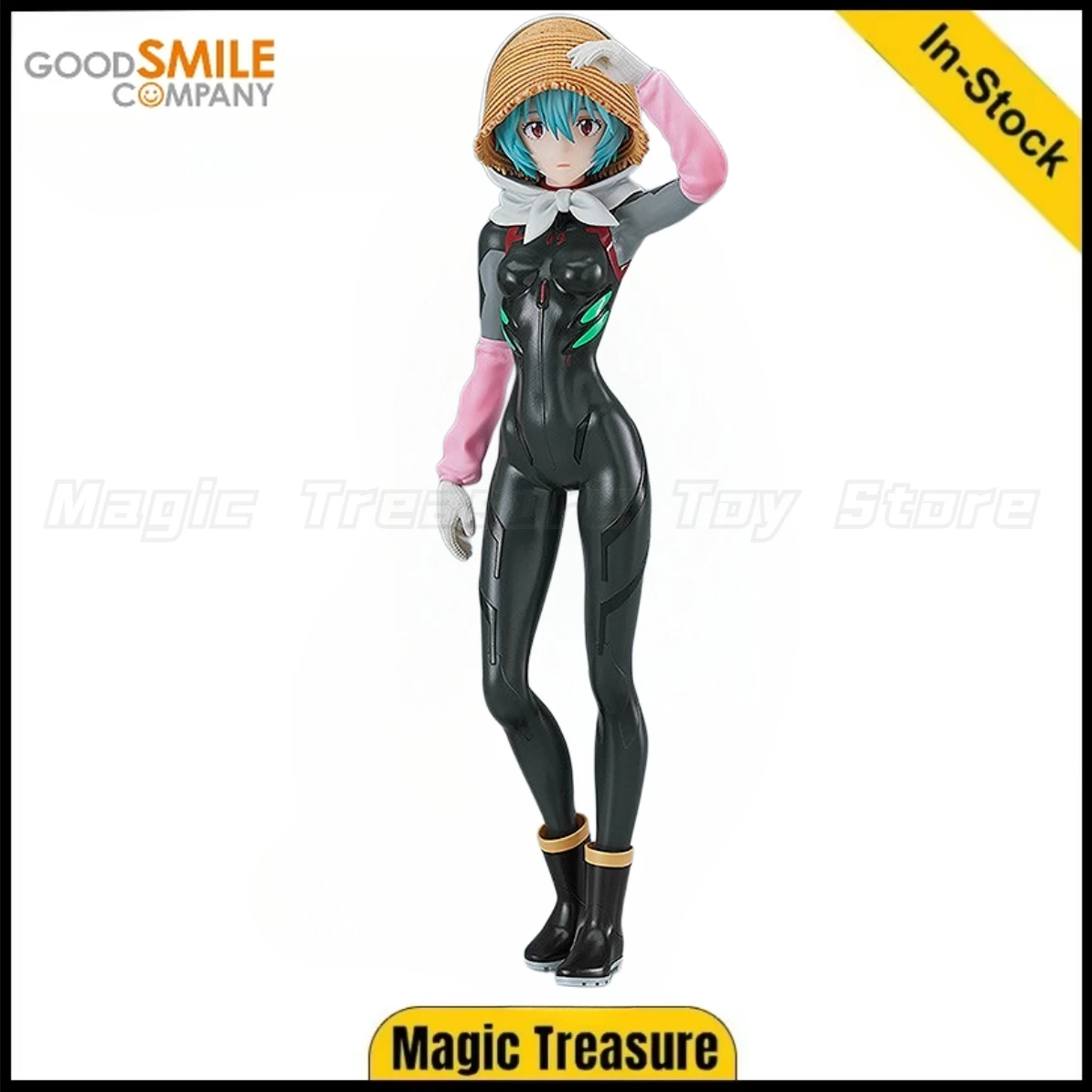 

In Stock Original GSC PUP EVA REI AYANAMI Farming Figures Animation Ornaments