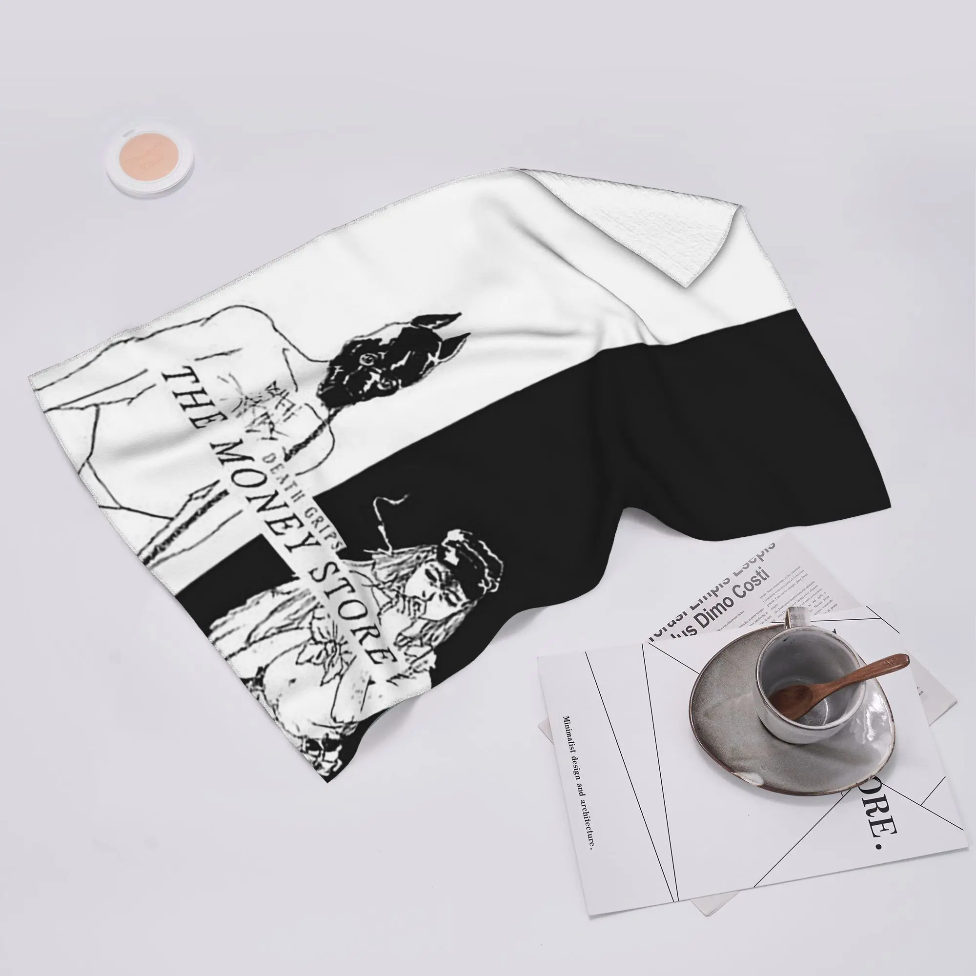 Custom Death Grips - The Money Store Soft Face Towel Quick Dry Pool Bath Cotton Towels Breathable