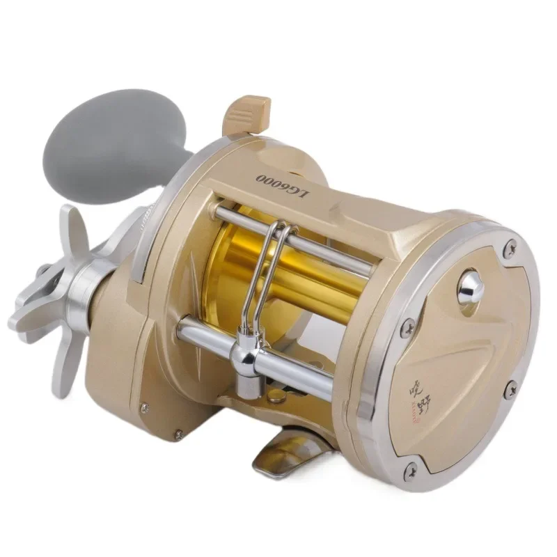 New 2024 Professional Windlass Sea Boat Fishing Reel,Slow Jigging, Drums Coil, Trolling Drums,Max Drag 24kg,