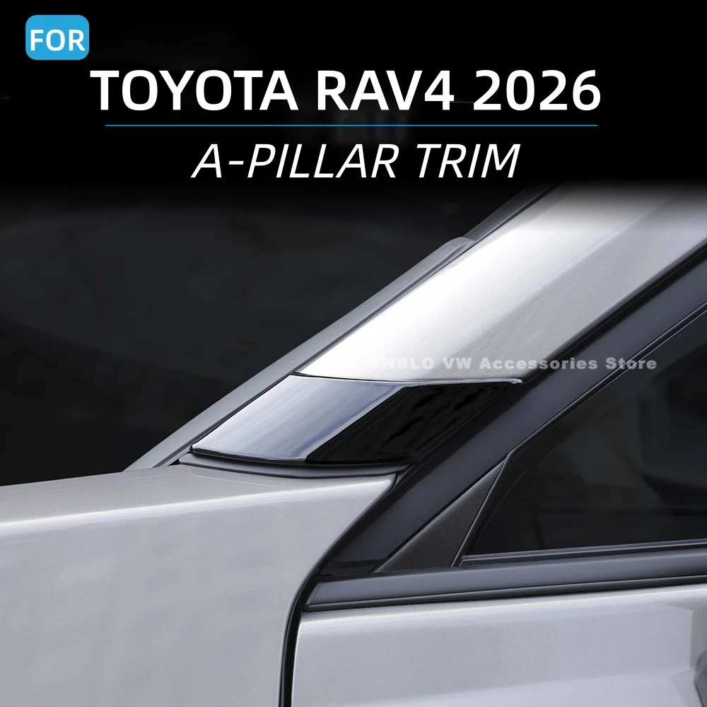 Für 2024 2025 2026 TOYOTA RAV4 Zubehör Auto A-Säulen-Verkleidung Externe Dekorations-Aufkleber