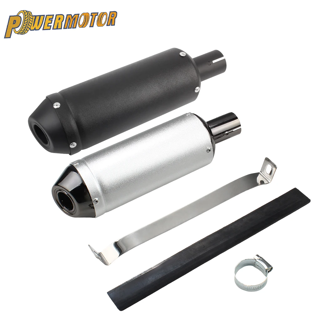 28mm Motorrad Auspuffrohr für Schalldämpfer Systeme Schalldämpfer Universal Dirt Pit Bike 125cc 150cc Motorrad ATV Roller Motocross