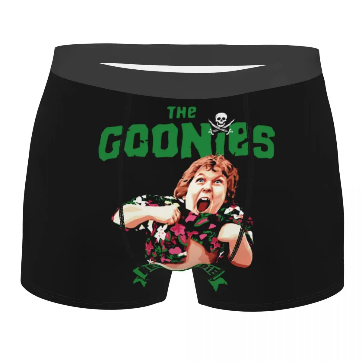 Custom Cool The Goonies Never Say Die Chunk Boxers Shorts Panties Men's Underpants Comfortable Comedy Film Briefs Underwear