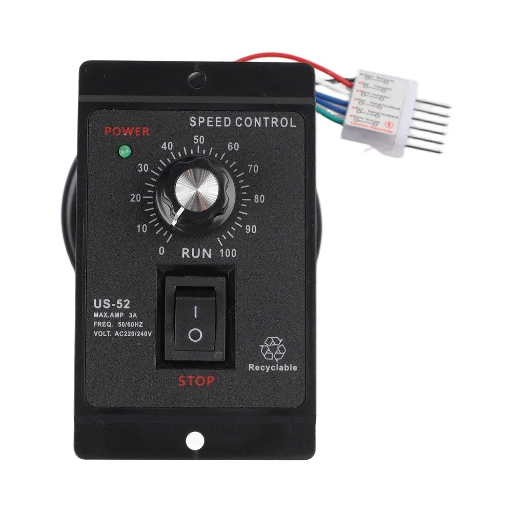 400W Motor Controller AC 220V with Forward Reverse Function and Adjustable Range for Industrial Motor Control 400W
