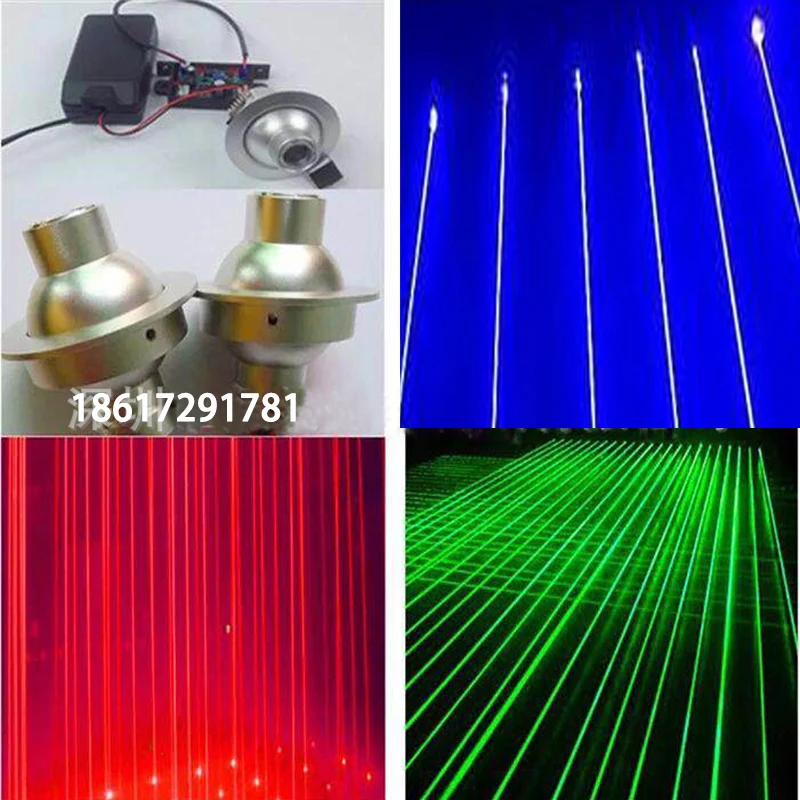 1PC Stage Monochrome Laser Cannon Small Laser Rain Laser Door Curtain Thick Light Column Laser Line Bar/Show Project Main Light