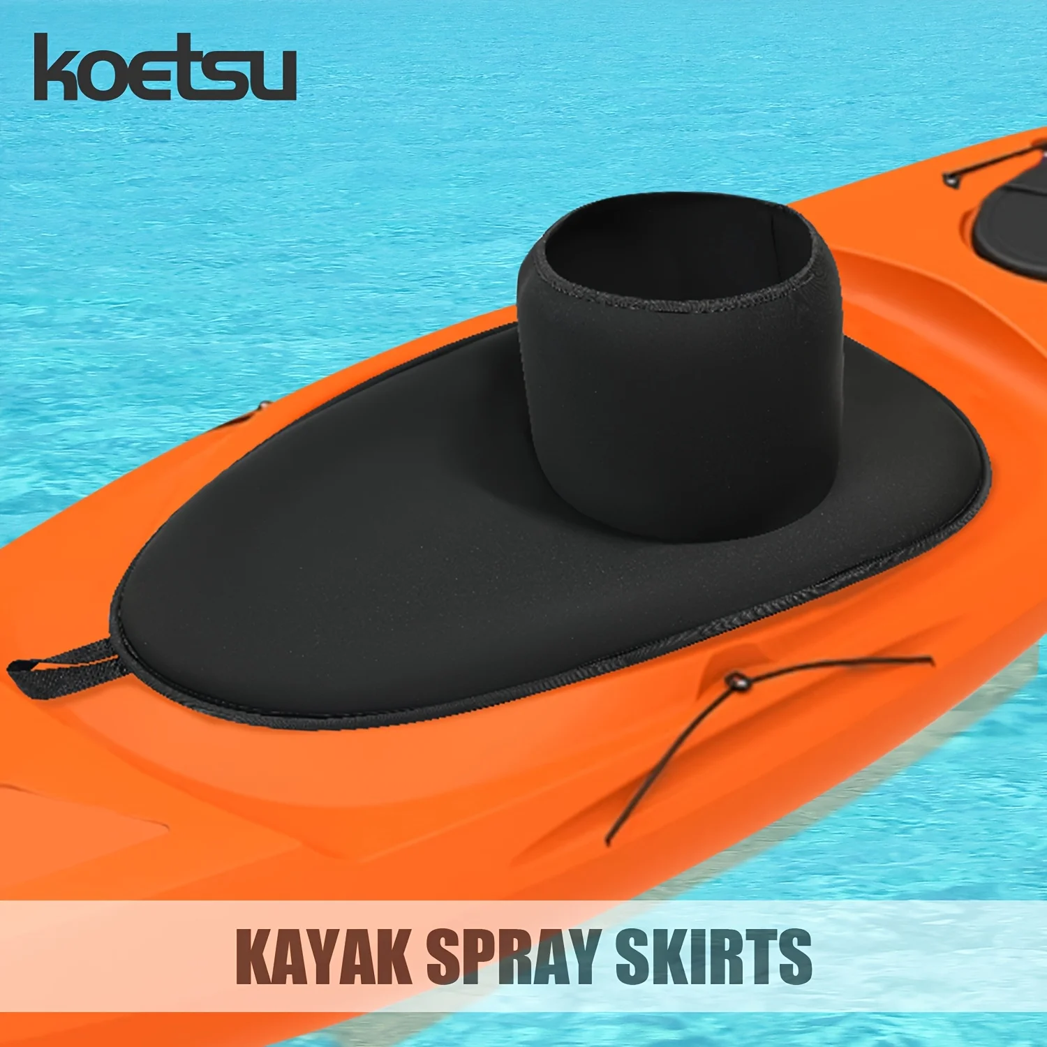 

Защитная юбка для каяка KOETSU Sit-In - прочная, легкая ткань