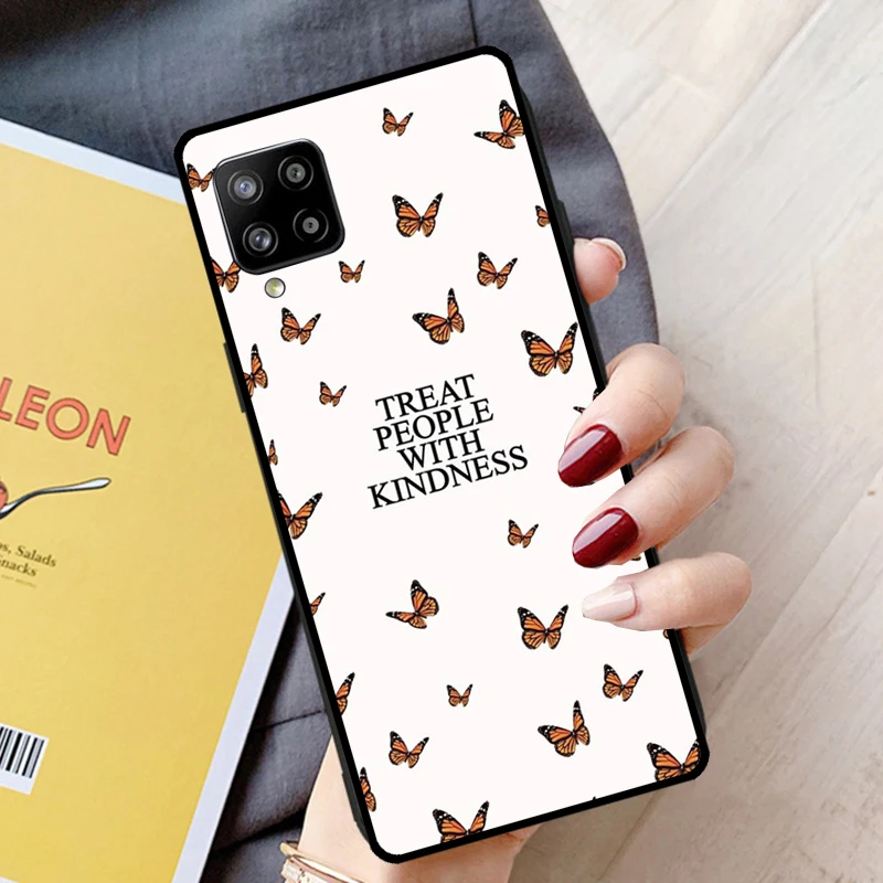 Treat People With Kindness Cover For Samsung Galaxy A24 A34 A14 A54 A13 A53 A33 A23 A52 A32 A22 A12 A51 A71 Back Case