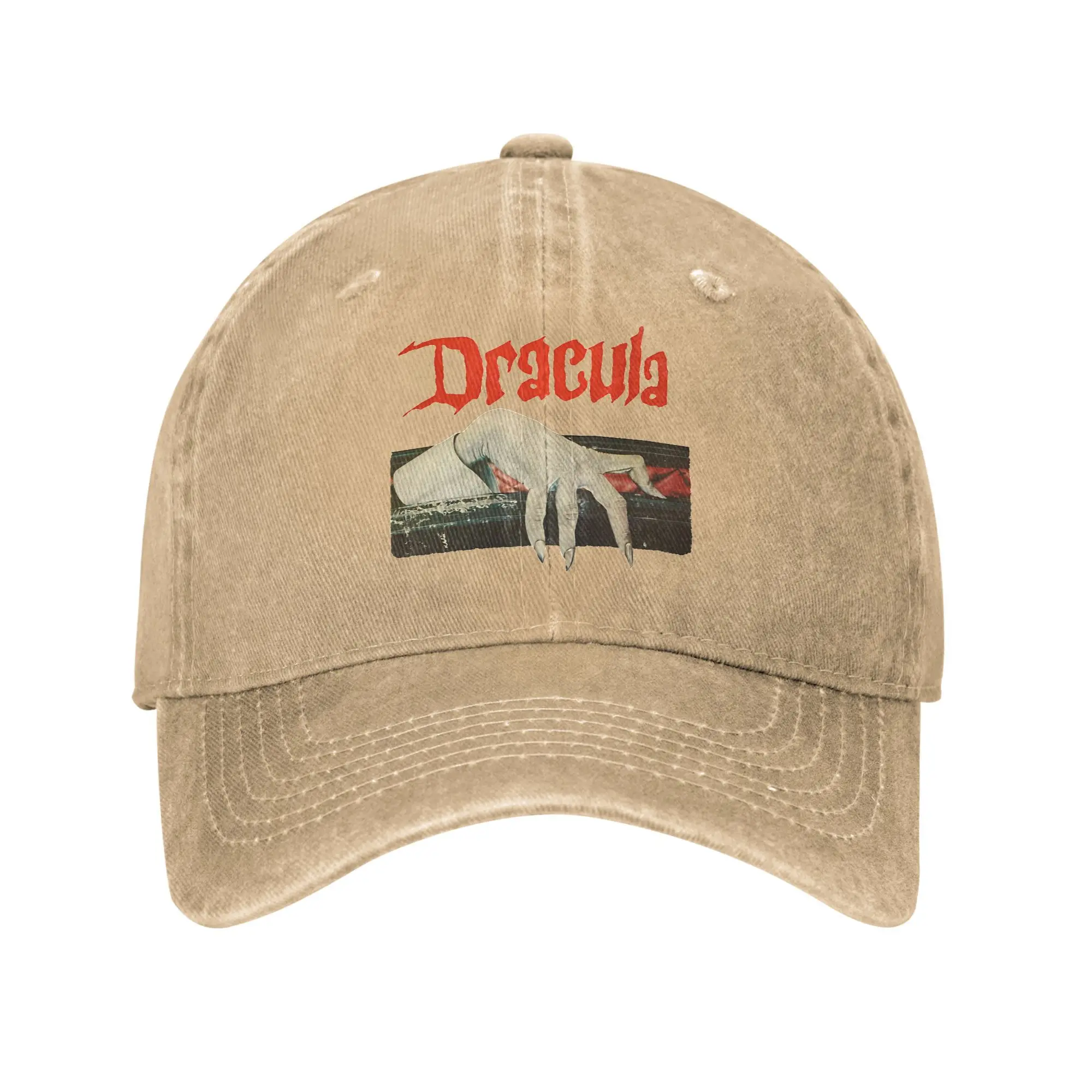 Baseball Cap Dracula  Vampire Gothic Horror Novel Summer Trendy Trucker Hat Unisex-Teens Tennis Skate Adjustable Baseball Caps
