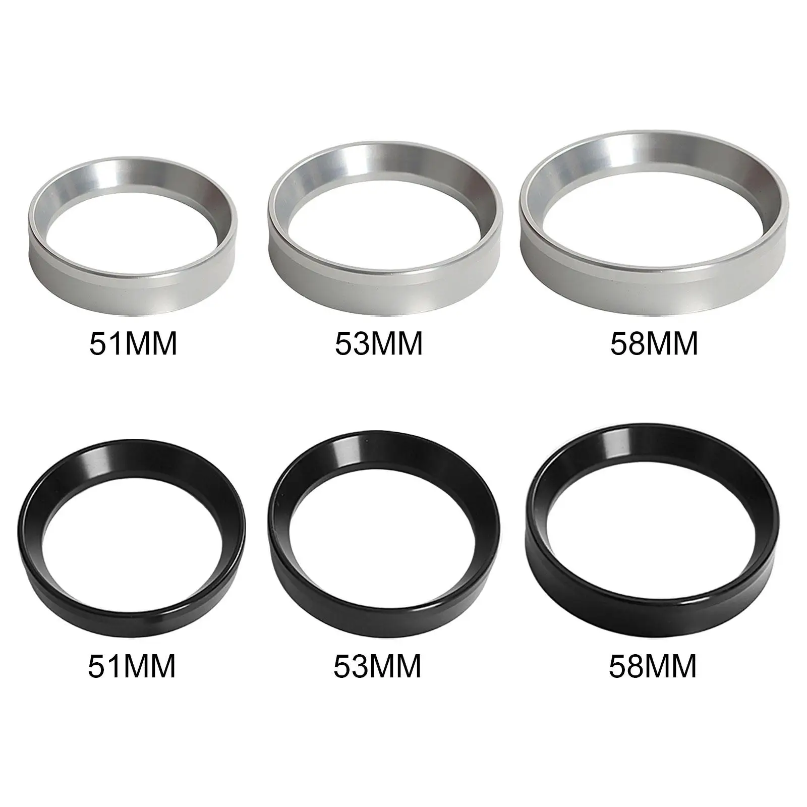 قمع الجرعات المغناطيسية من سبائك الألومنيوم لآلة إسبريسو مسحوق القهوة