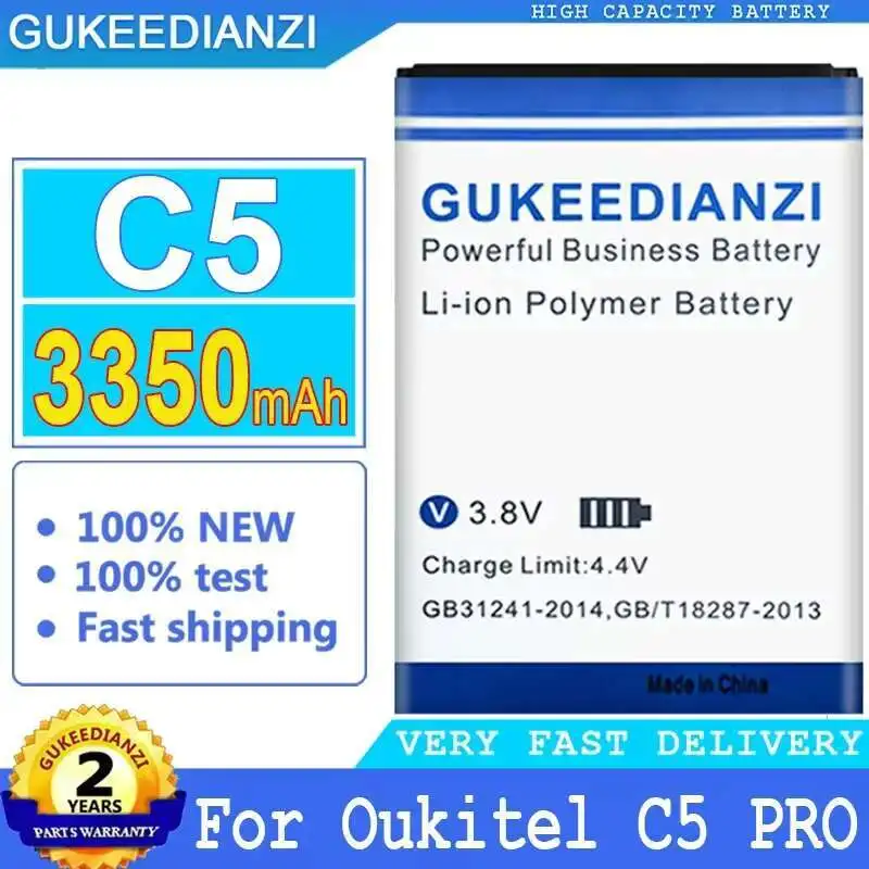 

Long-Lasting Performance 3350Mah Mobile Phone Battery For Oukitel C5 Pro High Capacity
