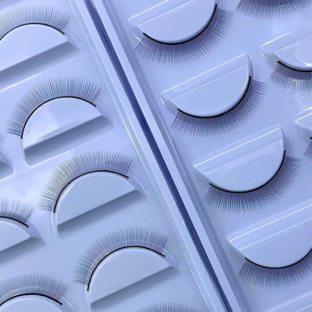 10 Dozen Training Wimpers 50 Paar Wimperverlenging Praktijk Enten Natuurlijke Valse Wimpers Voor Beginner Makeup Tools