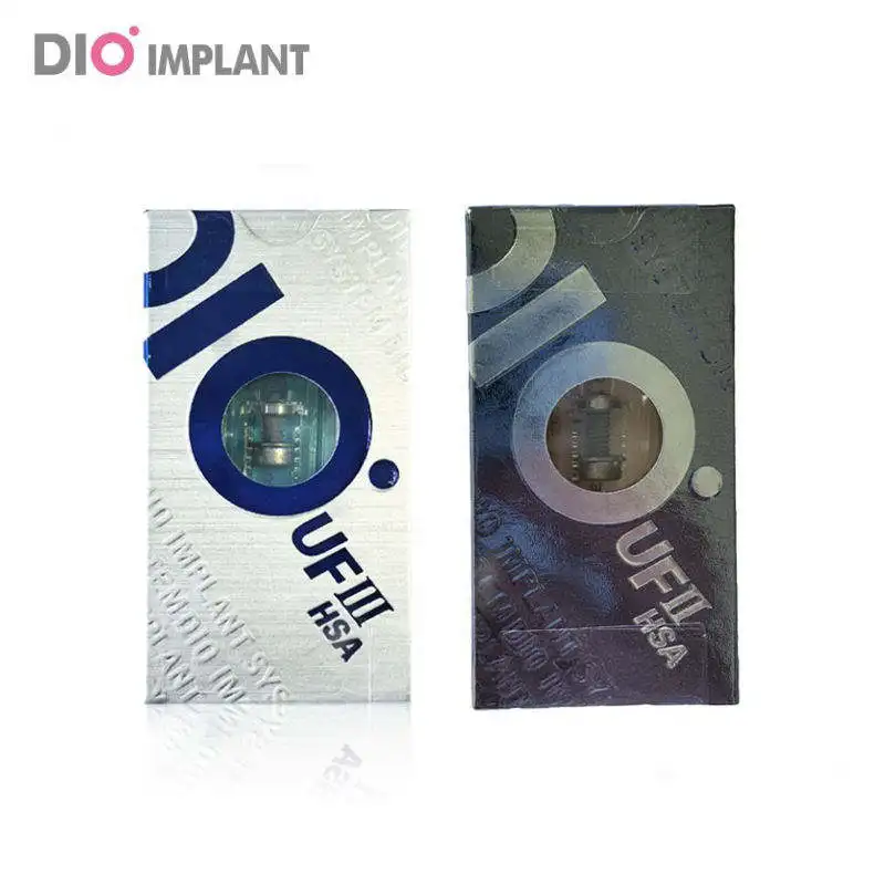DIO UFII Implant Prosthetic Screw Tool Set Precision Dental Laboratory Components Anchoring Parts for Restoration