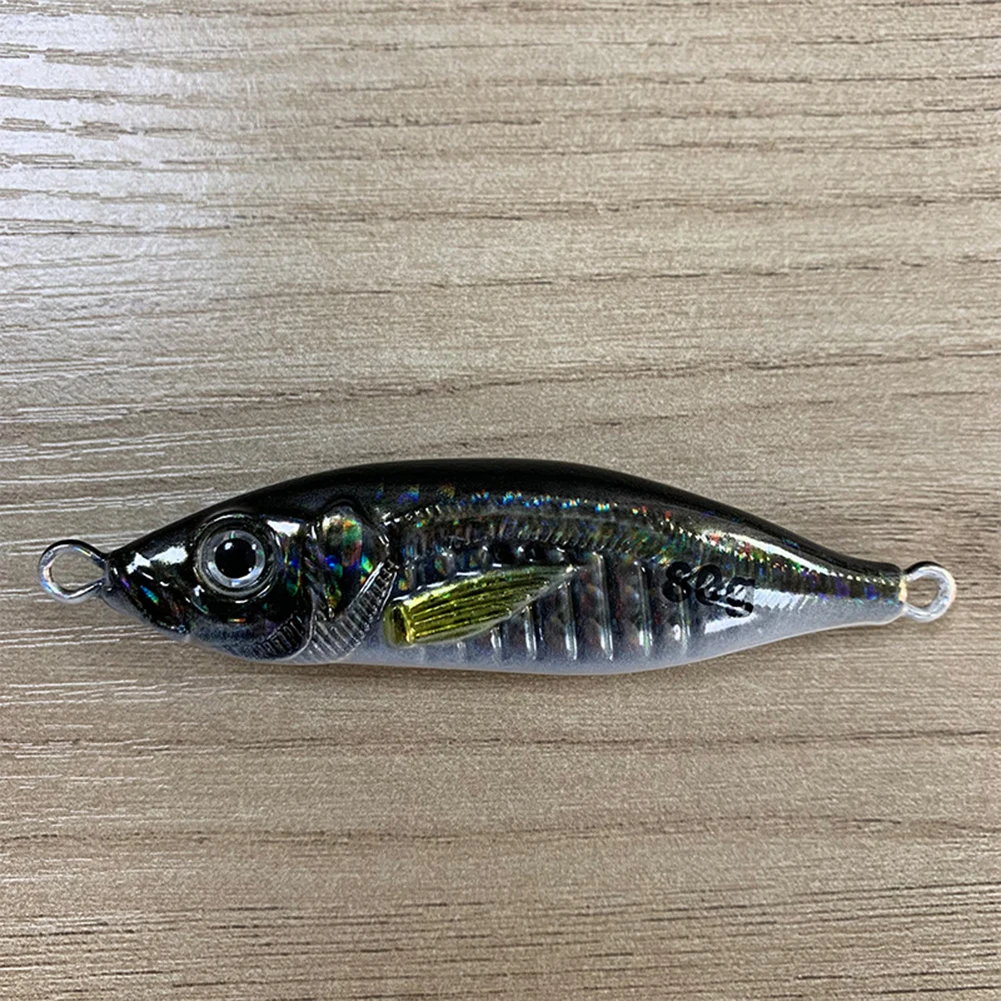 Gorgons Metal Lure 3D Printing Little Jack VIB Slow Metal Jig Trout Tuna Bass Shore Casting Jigging Spoon Sea Fishing Jigging