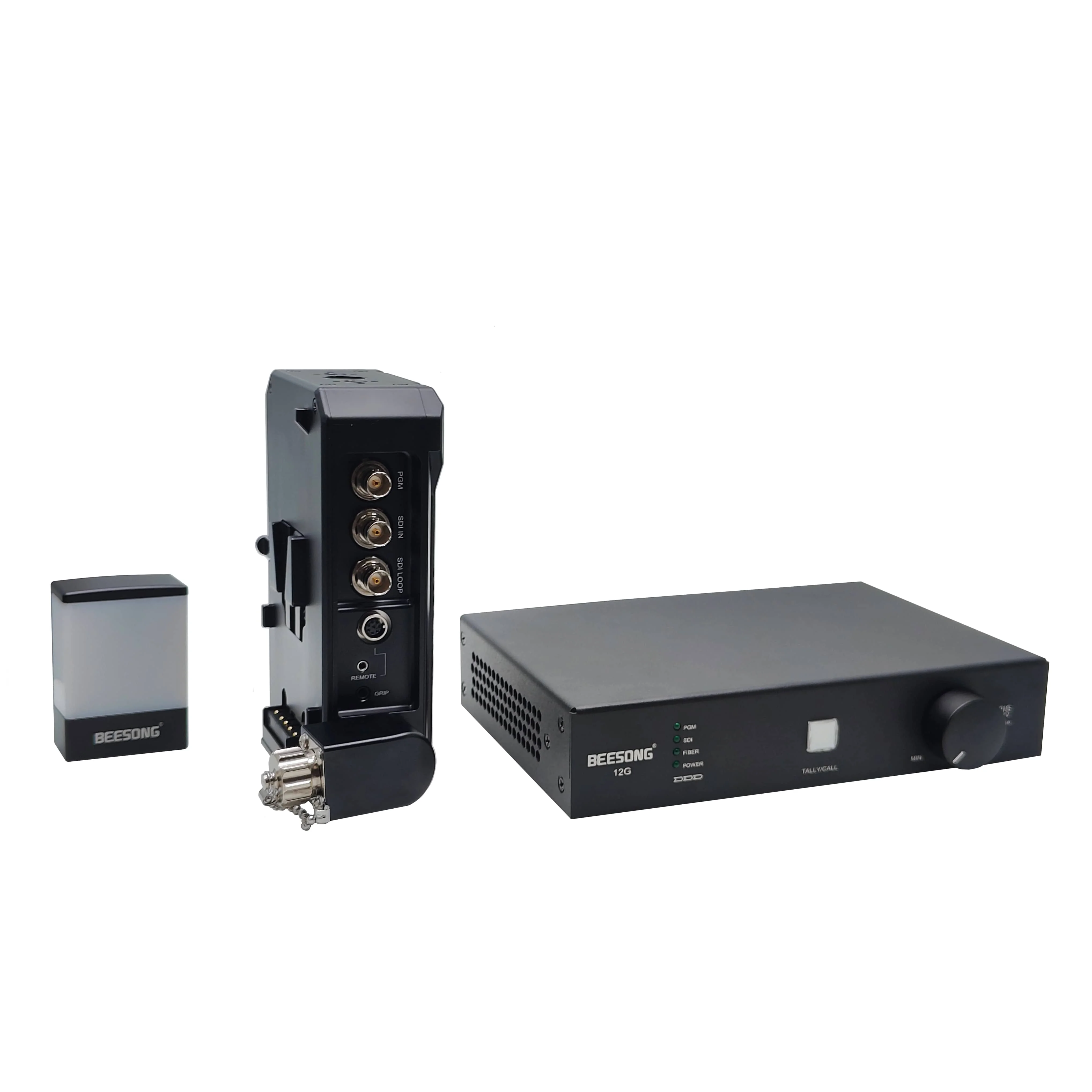 BEESONG EFP-BSVM 4K SDI Camera Fiber Transmission System with PGM and RCP Remote Control 10km Distance