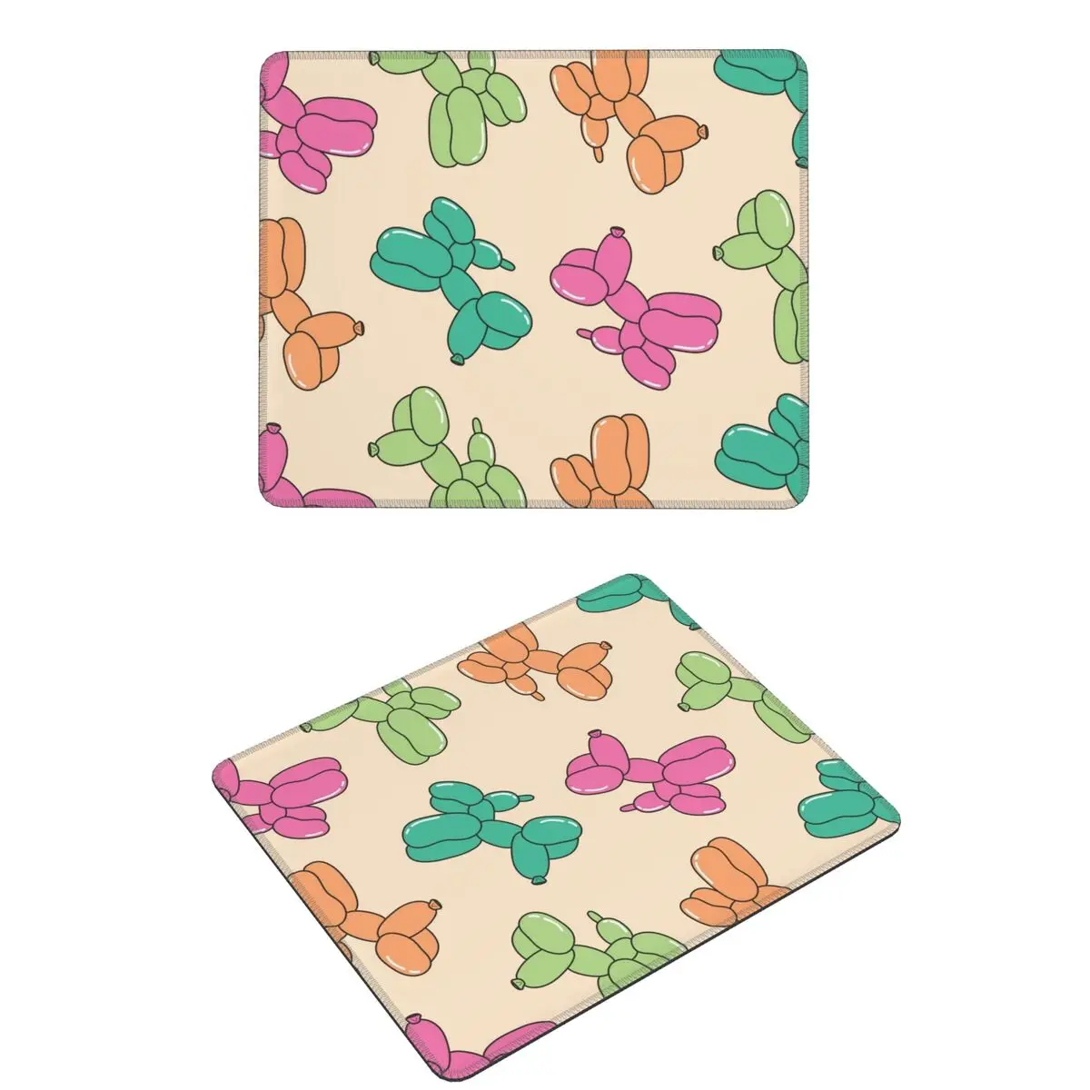 

Воздушный шар с принтом собаки, коврик для мыши, компьютерная клавиатура, коврик для мыши, геймерский настольный коврик для ПК, офисные аксессуары, настольные коврики