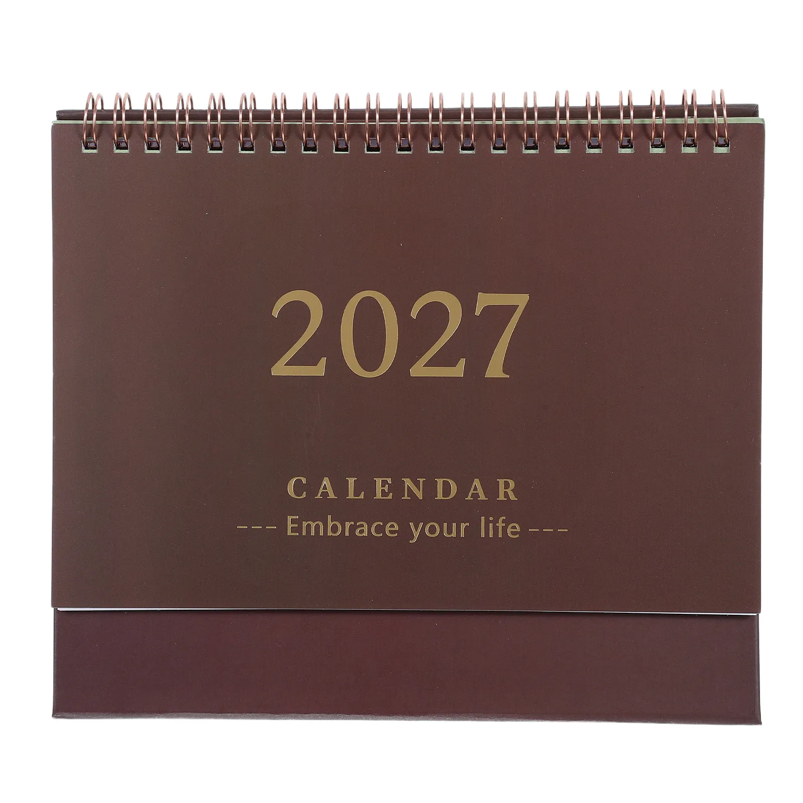 Desk Calendar 2027 July 2026 to December 2027 18 Month Desktop Planner for Home School Office Organization Habit Tracker Journal