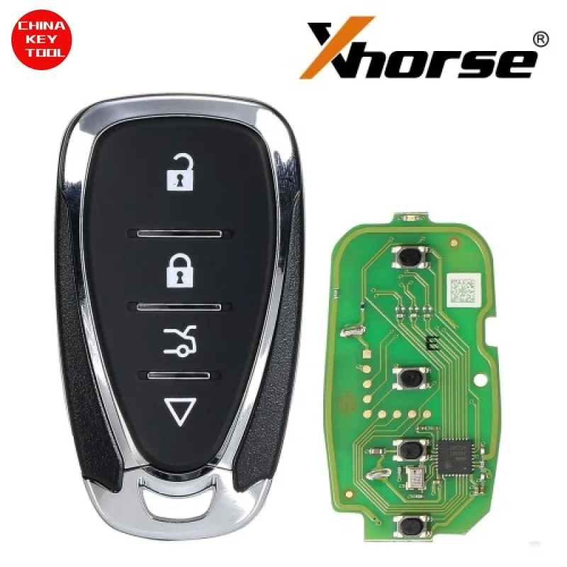 1PCS XHORSE XSCL01EN For Chevrolet 4 Buttons Universal Smart key