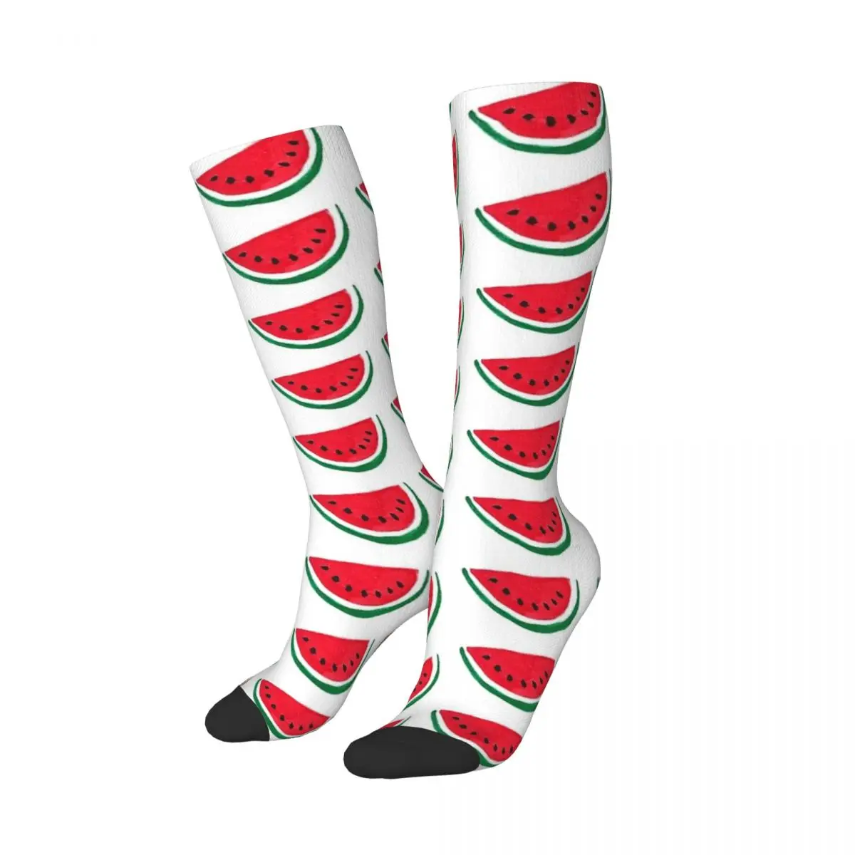 Classic Watermelon Socks Harajuku Sweat Absorbing Stockings All Season Long Socks Accessories for Man's Woman's Gifts