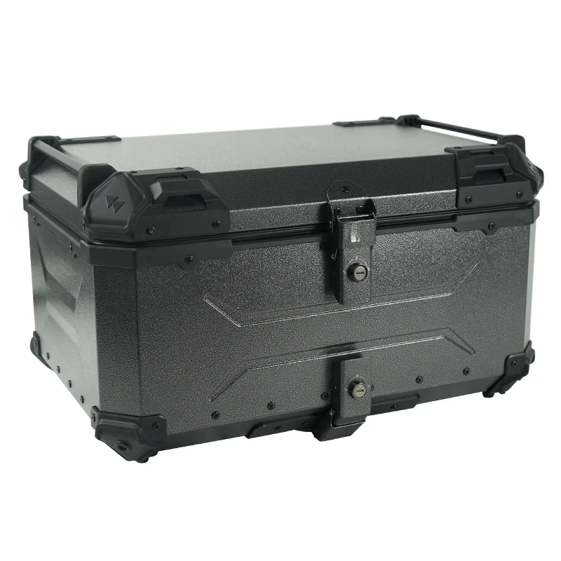 

Factory Price 65L Motorcycle Aluminum Alloy Tail Box Suitable Locomotive Scooter