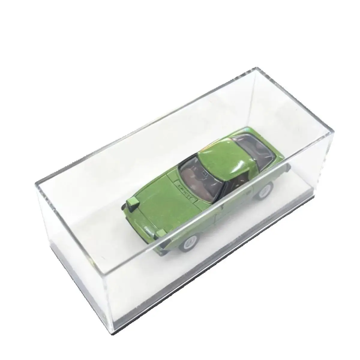 

Acrylic Display Case Box for Scale 1:64 1:87 Tomica Bburago Spark Minichamps Parking Car Model DIY Diorama Miniature Figure Toy