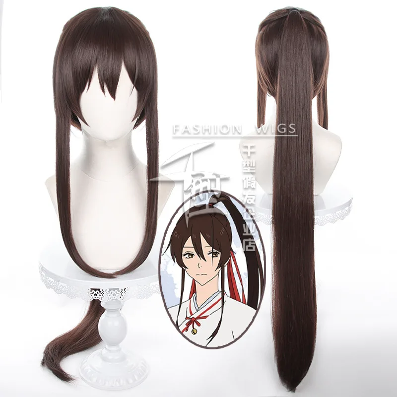 Anime Hell'S Paradise Yamada Asaemon Sagiri Cosplay Wig Long  Hair Heat Resistant Synthetic Halloween Party Accessories Props